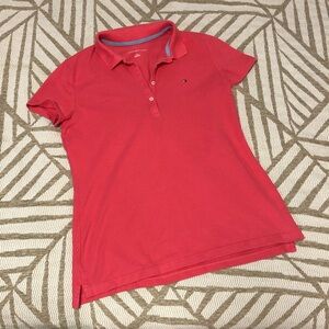 Tommy Hilfiger Women's Coral Button Down Shirt